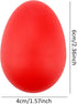 Augshy 18PCS Plastic Egg Shakers, Percussion Musical Egg Maracas, Easter Eggs in 8 Colors