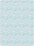 miaozhen 1 Pack 52x28 Cotton Baby Crib Sheets Soft Stretchy Funny Forestland Animal Koala Blue Crib Mattress Sheet