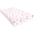 Luvable Friends Unisex Baby Fitted Changing Pad Cover, One Size, Girl Basic Elephant