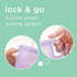 11 oz, 1 Olababy Clear Sense Silicone Tumbler with Handle & Straw Toddler & Kids Spill Proof Sippy Cup, Leak Resistant