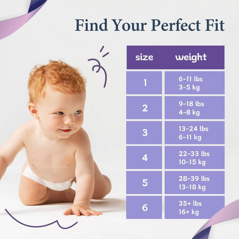 DRYPER 6 (35+ lbs), 3D 30 Baby Diaper, Disposable Diaper Newborn Nappies Size Leak Guards & Wetness Indicator