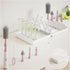 Set,Complete Set Powerful Electric Baby Bottle Brush Cleaner with Silicone Bottle/Nipple/Gap/Straw Brushes,Plus a
