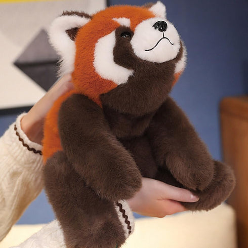 PASHMAIRE 25 Weighted Red Panda Stuffed Animals, in Cute Red Panda Plush Pillow Toys, Super Soft Hugging Plushie