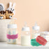 Yananka 10Pcs) Custom Baby Bottle Labels Reusable Silicone Name Bands Personalized (up to Waterproof Anti-Slip