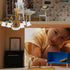 1/12 Angoily Miniature Chandelier Light Scale Dollhouse Ceiling Lamp Mini Lamp Decoration for Dollhouse Accessories