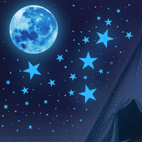 DESERT CAMEL Glow in The Dark Stars for Ceiling,Glow in The Dark Stars and Moon Wall Decals,Ceiling Stars Glow in The