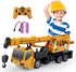 Remote Control Crane Truck Toy for Boys - 2.4G Large RC Crane