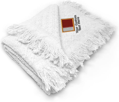 Fastasticdeals Custom Embroidery Nursery Bedding Baby Blankets for Boys & Girls Qatar Cotton