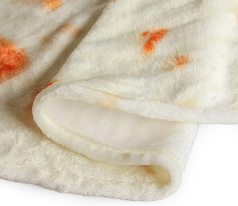 DDWT 34 Inch Baby Swaddle Blanket - Soft Flannel Newborn Burrito Wrap with Hat, Cute Tortilla Design, Safe