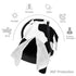 Hcpwzrf Cow Print Baby Car Seat Cover & Nursing Cover - Breathable Stretch Multi-Use Cover for Breastfeeding, Stroller