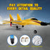SU-27 Airplane,2.4GHz 2 2 RC Channel Remote Control Plane with Gyro Night Lights and Batteries, Easy to Fly for Adults