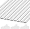 Relaxgiant 12 Pcs Miniature Dollhouse Trim Dollhouse Accessories 3 Styles on 1: 12