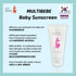 50+ 2.4 Multi-Bebe Baby Sunscreen cream - Protect the skin from UV rays SPF PA+++ - fl made in korea