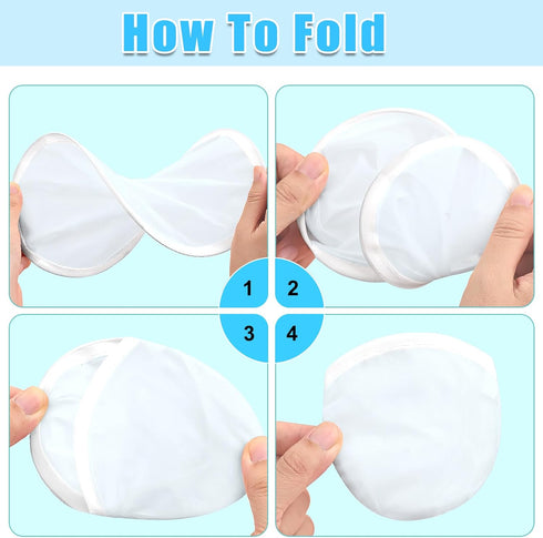 Mototo Foldable Flying Disc Fans with Bag, DIY Creative Handheld Fabric Fan for Fun Party Favors, Summer Outdoor