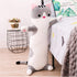 Long Cat Plush Pillow - Cute Kitten Stuffed Animals Body Pillow Toy Gifts for Kids (Gray, 19.68 inch)