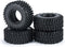 4PCS 1.0" Crawler Tires Rubber Wheel Tires for 1/24 Axial SCX24 RC Crawler Car (54mm)