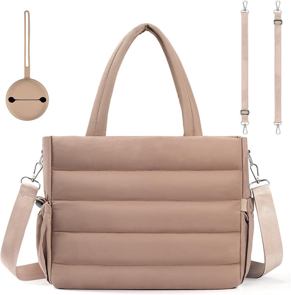 GEMIU Diaper Bag Tote, Large Capacity Travel Diaper Baby Bags Crossbody Hospital