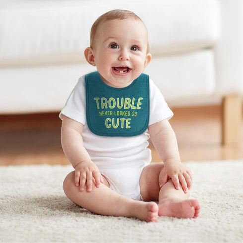 The Peanutshell Baby Boy Bibs Set, Terry Cloth, Eating, Drooling, Teething Essentials, 10 Pack, Funny Sayings in Camo