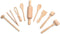Fox Run Junior Cooking and Baking Tools Set, Wood, 9-Piece