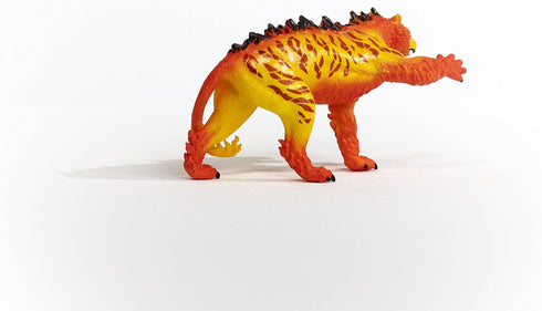 Schleich Eldrador Creatures Lava Monster Toys, Lava Tiger Action Figure for Kids, Ages 7+