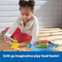 Set Learning Resources New Sprouts Grill It! Barbecue - Play Food for Kids, Kitchen Toys Accessories, Imaginative Play