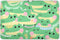 siphylline Cartoon Cute Crocodile Green Extra Large Resuable Changing Pad Covers Water Resistant