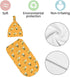 Cute Bee Baby Stuff Newborn Swaddle Blanket with Beanie Set, Soft Stretchy Swaddle Sack for Boy and Girl