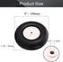 Fielect 4 inch RC Model Airplane Super Light Sponge Tire Tail Wheel Tire and Wheel Sets for RC Car Airplane PU Sponge Tire with Plastic Hub 2 Pcs