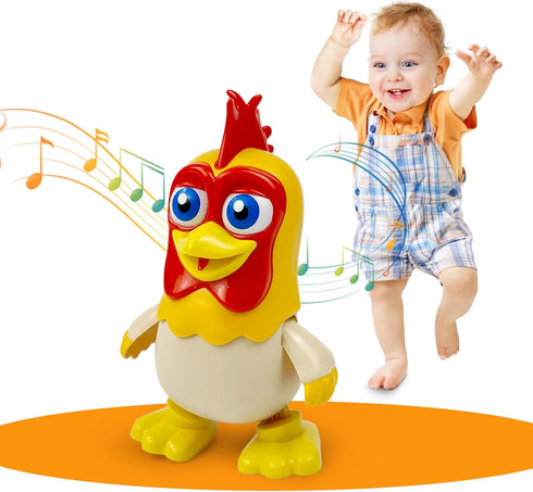 TOYMAKER La Granja de Zenon Bartolito Chicken Baby Toys - Music Interactive Educational Toys for 1-4 Year Old Boys Girls