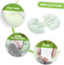 Luxshiny U-Shaped Maternity Pillow for Pregnant Women Abdominal Support Cushion Waist Support Multi-Functional Pillow