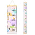 Beinou Baby Growth Chart for Wall, Height Chart for Kids with Wood Frame, 7.9in x 79in Canvas Hanging Measurement