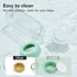 4 Packs,10oz Pumps&Nipples(4 COMI Wide Neck Glass Breastmilk Collection n Storage Bottle, with Screw Ring Sealing
