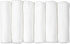 GLLQUEN Baby Receiving Blanket, Cotton Muslin Swaddle Blankets, 6 Pack Breathable & Soft for Newborns (White)