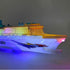Wenini Sound,50x13x5 cm/19.7x5.1x2 XAPUNK Colorful Ocean Liner Cruise Ship Boat Electric Flashing LED Light in, Cannot