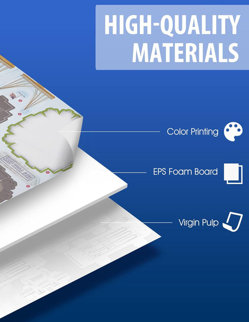 3D Puzzle for Kids Ages 8-10 - New York City STEM Projects, Arts and Crafts for 8-12 Year Old Girls, Birthday Gift