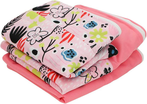 Dreaming Flower Waterproof Cloth Diaper Organizer Bags - Reusable & Washable