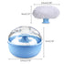 YOGOTEU Body Cosmetic Powder Puff Sponge Empty Refillable Baby Toddler Skin Care After-bath Powder for Case