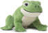 Cute Realistic Green Frog Plush Toy, Green Frog Stuffed Animal Lifelike Doll 15cm