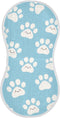 decor gift Cotton Burp Cloths Soft Touch Cute Cartoon White Paw Prints Feed Cloth
