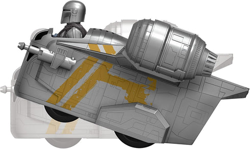 9" 5 Star Wars - The Mandalorian Remote Control Razor Crest, R/C Vehicle, Children Ages Years and Up
