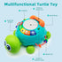 6 12 7 8 9 10 11 1-2 Ussybaby Baby Crawling Toys to Months, Infant Turtle Musical Toys with Phone Hand DrumBaby Months