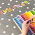 Bigjigs Toys Educational Wooden Times Table Tray for Kids Learning