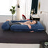 CNAINFC G-Type Maternity Pillowcase - Soft Velvet for Expecting Mothers