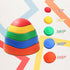 Balance Stepping Stones for Kids - 5 Durable Sensory Toys for Toddlers' Coordination & Gross Motor Skills, Outdoor Play
