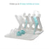 8 Munchkin Bottle Drying Rack and Mat, Holds Bottles, Pump Parts, Pacifiers, & Accessories, Space Saving Folding