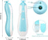 OUREPOCA Trimmer 6-in-1 Set Baby Nail File Clippers Electric: Baby Nail Electric Kit Fingernails Toes Care Manicure