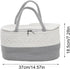Generic Organizer Basket - Large Capacity Portable Storage Bag for Easy Access, Sturdy Foldable Design with Multiple