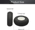 Bettomshin RC Airplane Wheels, 4Pcs 1.97inch Dia RC Tire and Wheel Sets, Aircraft Foam Wheel Replacement for DIY RC Model Plane Aircraft