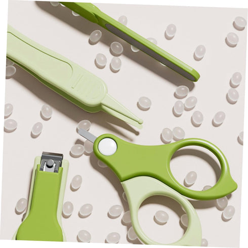 VANZACK Set Trimmer Nail Clipper Fingernail Clippers Newborn Nail Kit with Safety Guard Portable Healthcare