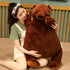 MIAOHAHA 100cm (39.3in/100cm) Giant Djungelskog Teddy Bear Dark Brown Plush Toy Bear Big Teddy Bear Stuffed Animal Doll